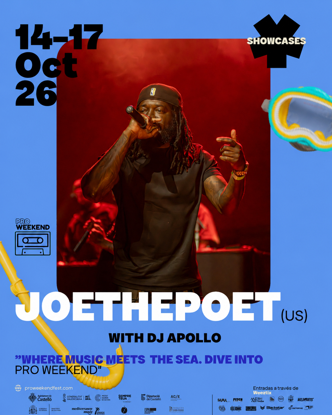 Pro Weekend Fest 2026 festival flyer